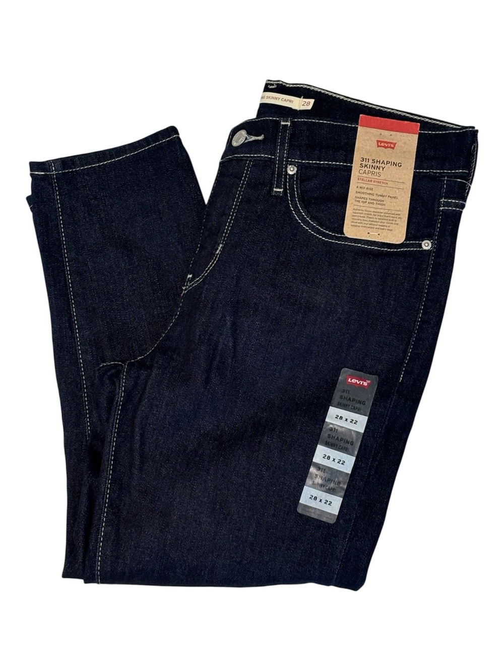 LEVI’S 311 Shaping Skinny Capri Jeans Size 28 *NEW*